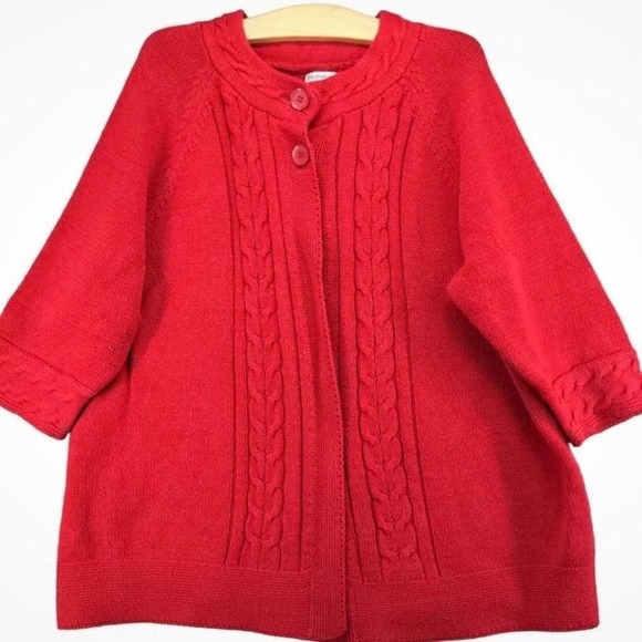 Croft & Barrow Cardigan chunky Sweater Size L - Picture 1 of 5